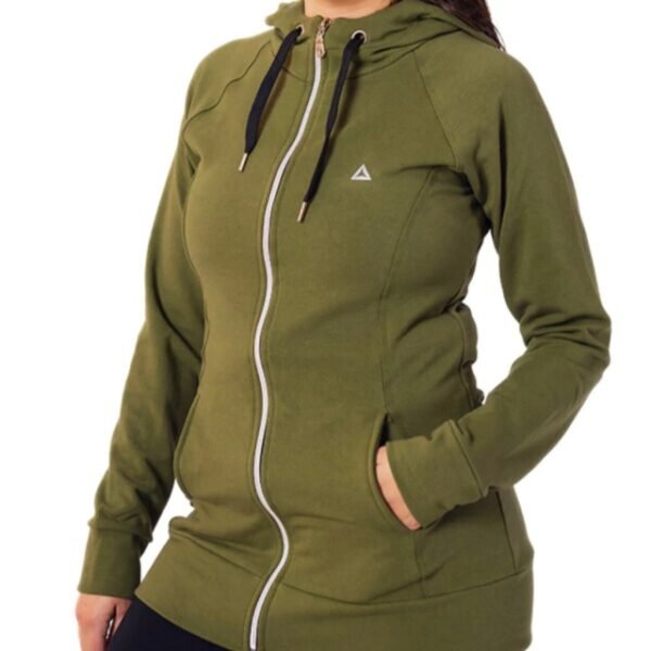 Campera algodón larga