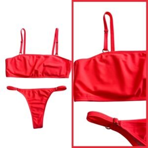 Bikini con top