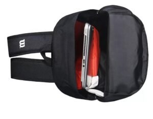 Mochila Wilson Negra 2 cierres - Image 6