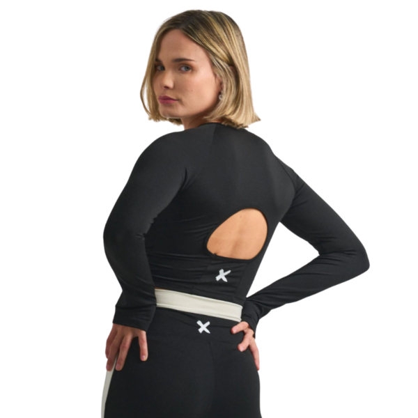 Crop Top Manga Larga