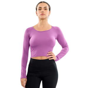 Crop Top Manga Larga - Image 3