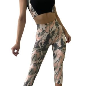 Calza capri estampada