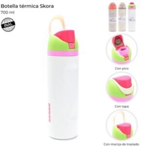 Botella termica con manija